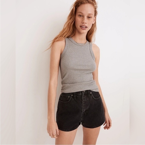 NWOT Madewell The Momjean Short in Comrie Wash Size 23 - Picture 1 of 13